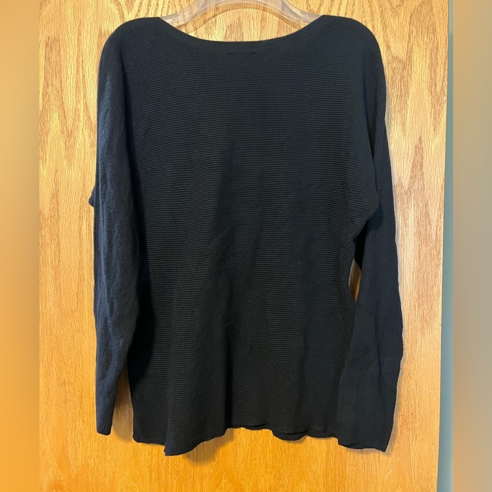 J. Jill Wearever black sweater - Picture 6 of 7